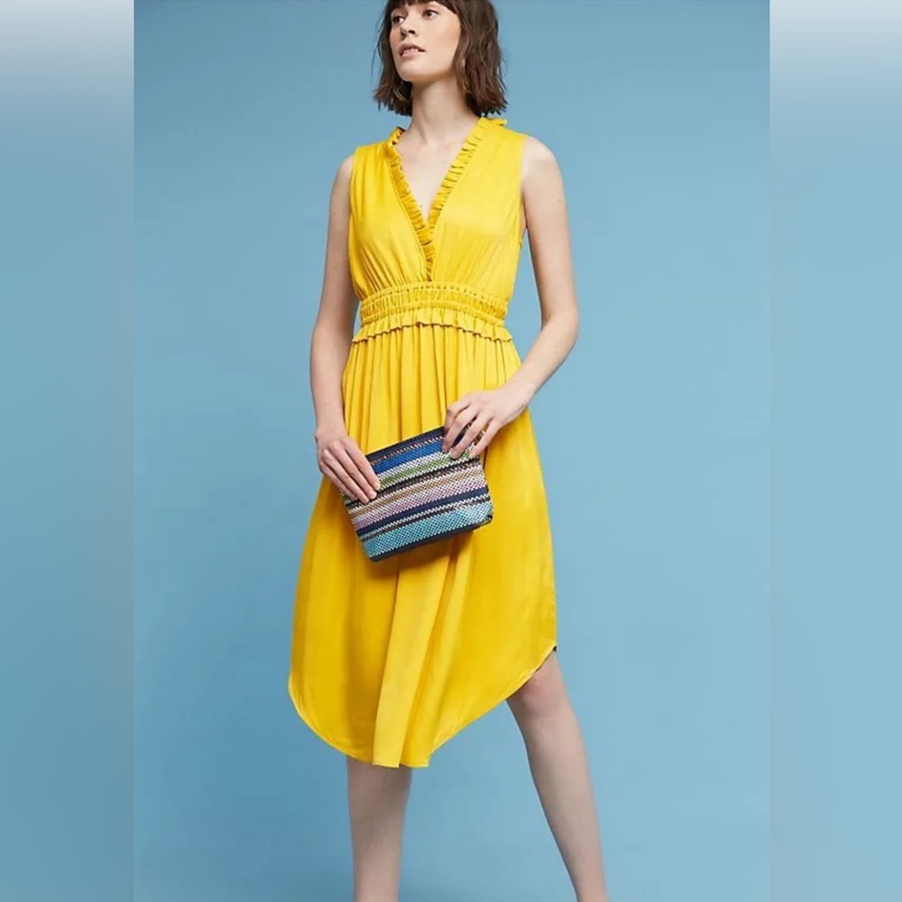Maeve Anthropologie XL La Habana Mango Dress